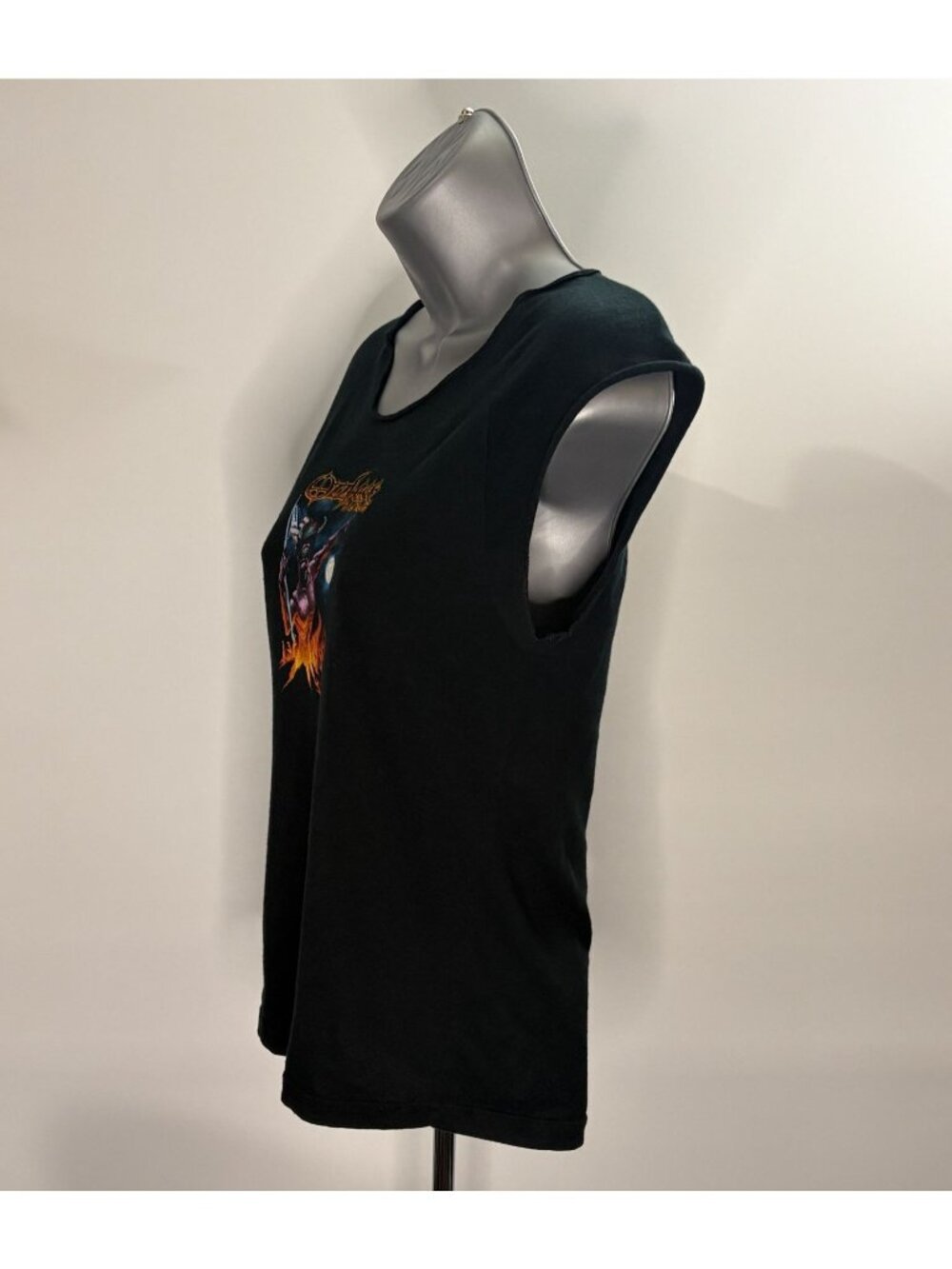 Ozzy Osbourne OZZFEST Concert T-Shirt 2003 RARE Women's Korn Marilyn Manson Tour - Picture 6 of 8